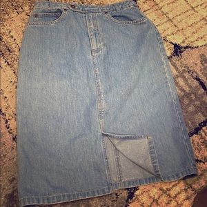 Vintage Liz Claiborne jean skirt